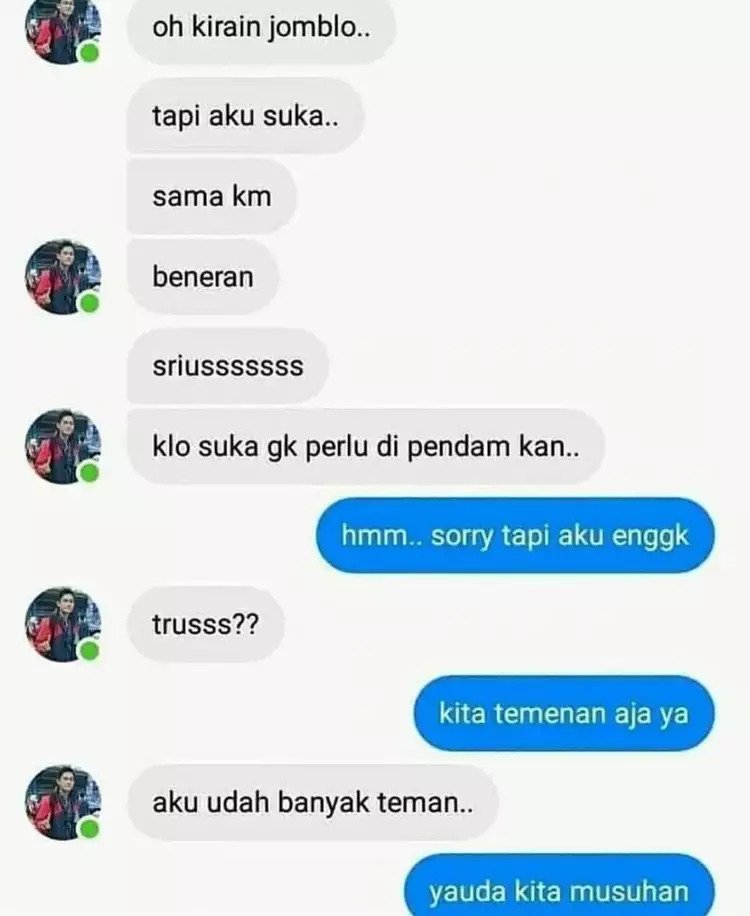 chat nembak gebetan bikin maju mundur berbagai sumber