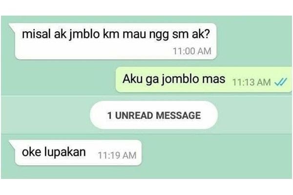 chat nembak gebetan bikin maju mundur berbagai sumber