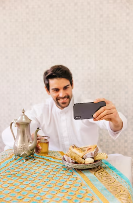 Ucapan selamat Hari Raya Idul Fitri bahasa Arab freepik.com