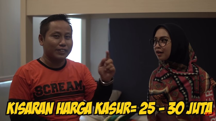 Potret kamar anak Narji © YouTube