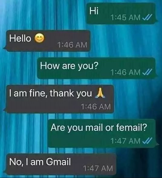 Chat lucu orang nggak bisa bahasa Inggris Berbagai sumber