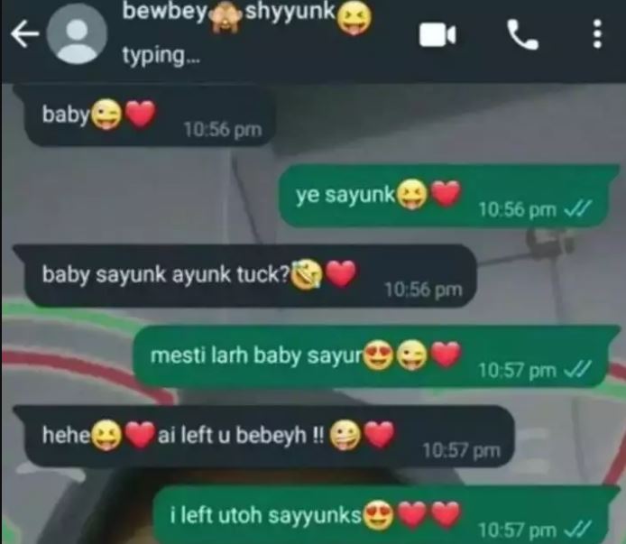 chat lucu pasangan absurd Berbagai sumber
