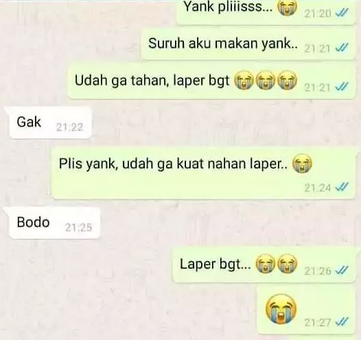 chat lucu pasangan absurd Berbagai sumber