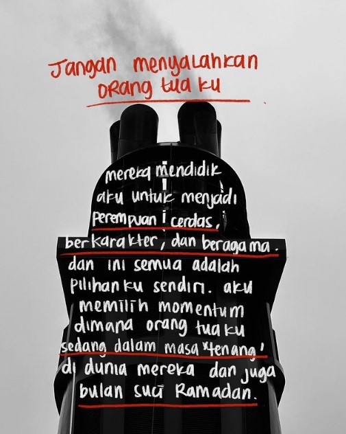 putri Ridwan Kamil lepas hijab © Instagram