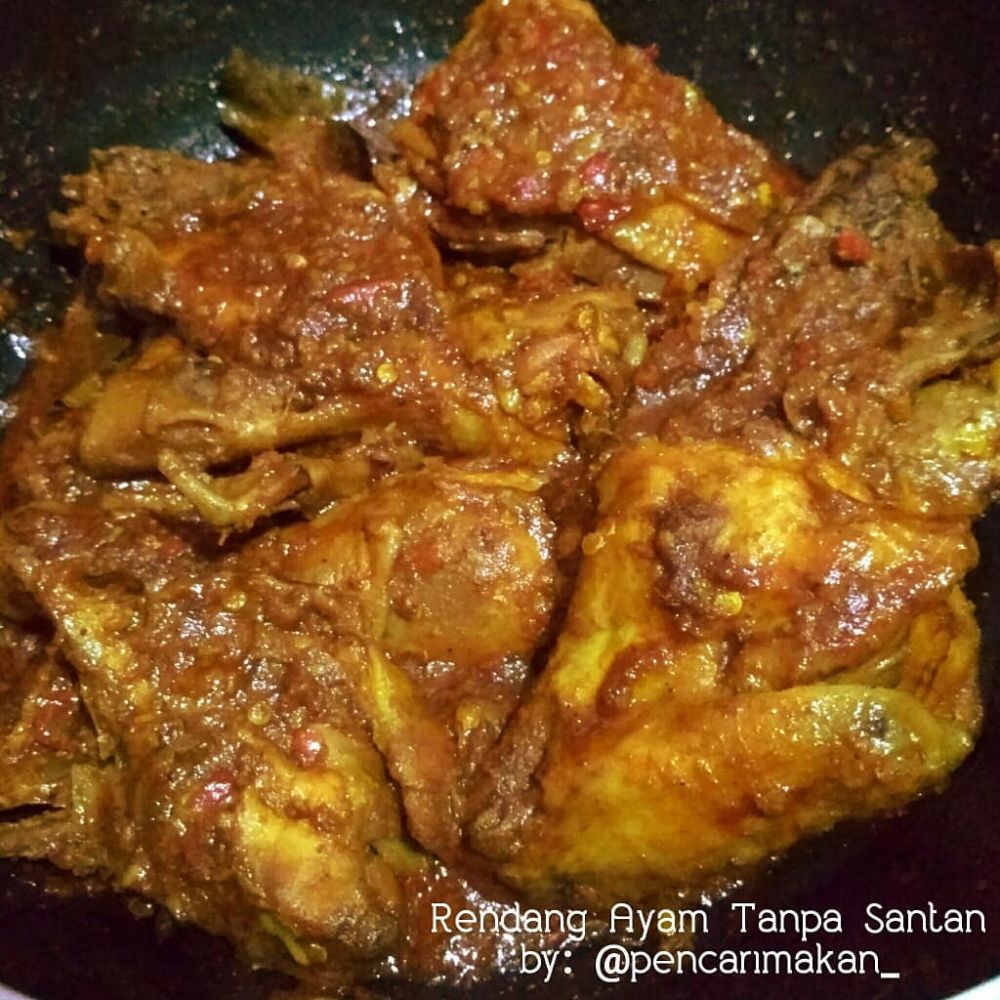 15 Resep rendang ayam istimewa, empuk, enak, dan khas sajian Lebaran