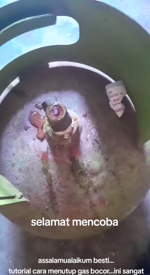 Bukan ditambah potongan karet gelang, ini trik mudah hentikan gas elpiji bocor pakai 2 alat sederhana