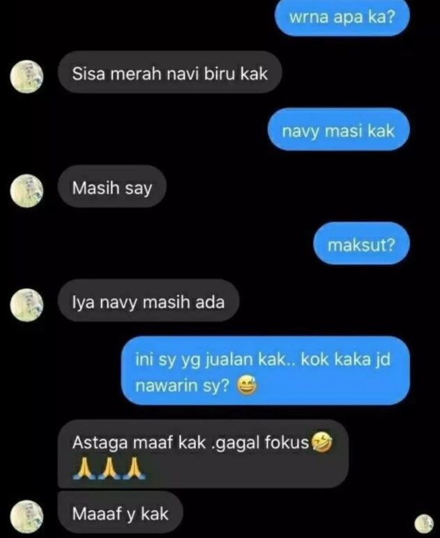 chat lucu orang nggak fokus berbagai sumber