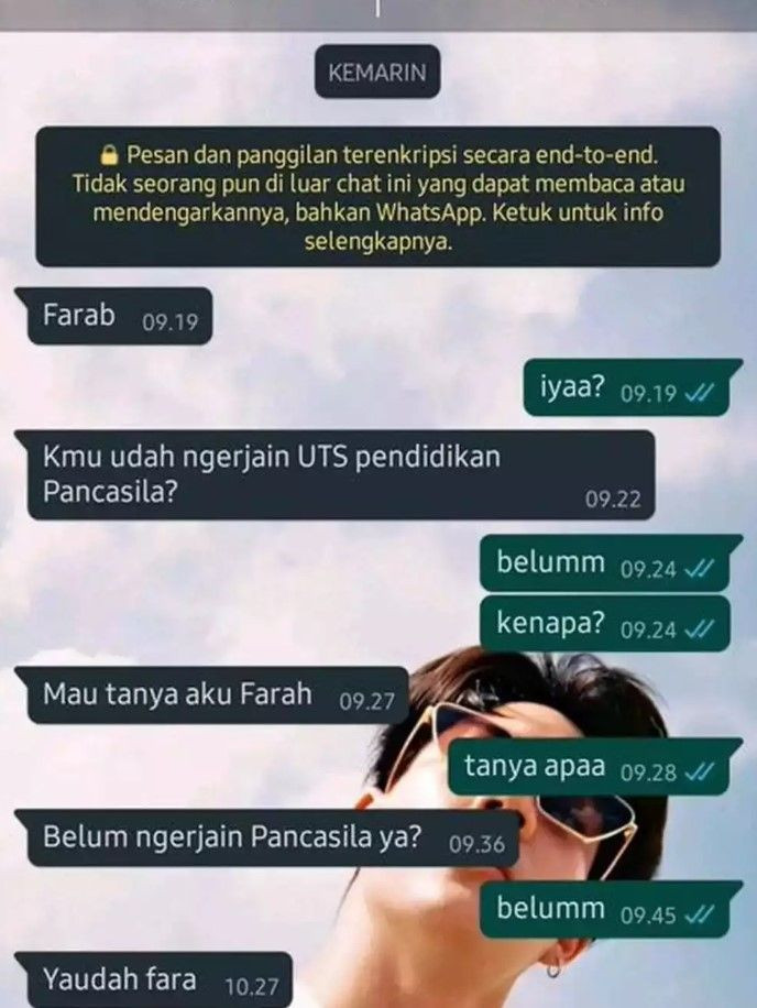 chat lucu orang nggak fokus berbagai sumber