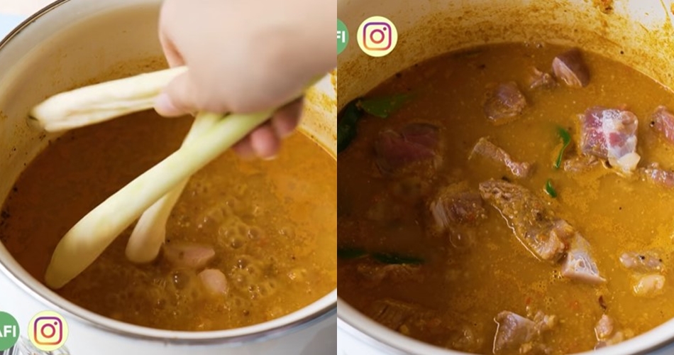Cara masak rendang sehat cocok untuk diet, tetap gurih kental meski tanpa santan dan minyak