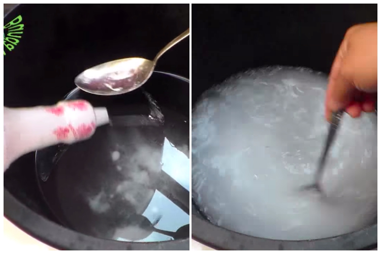 Bukan digosok sabun cuci piring, ini trik cuci handuk buluk jadi super bersih pakai 2 bahan dapur