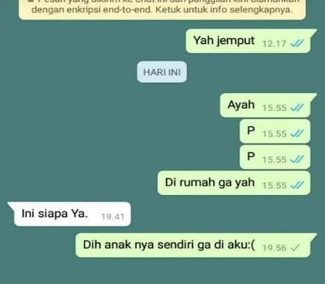 chat lucu tentang mudik berbagai sumber