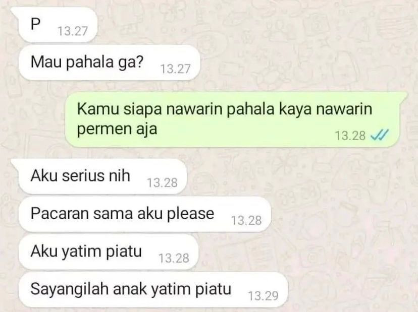 chat baru kenalan udah ngeselin  berbagai sumber