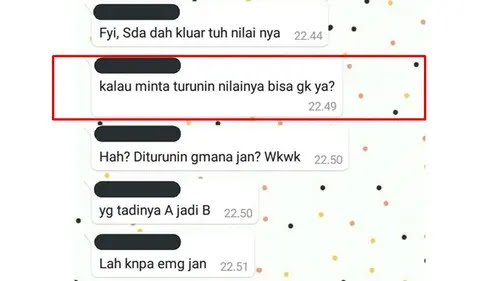 chat lucu nanya nilai berbagai sumber