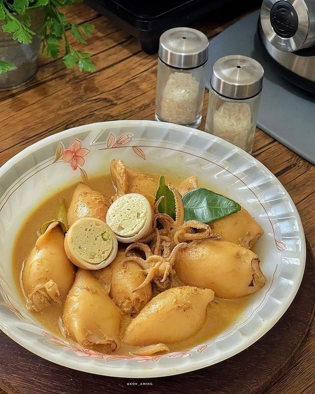 11 Resep cumi masak santan, simpel, enak, antiamis, dan bikin nagih