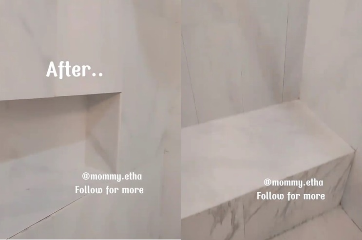 Tanpa dioles sitrun, cara emak-emak bersihkan kerak keramik kamar mandi ini ampuh pakai 1 bahan dapur