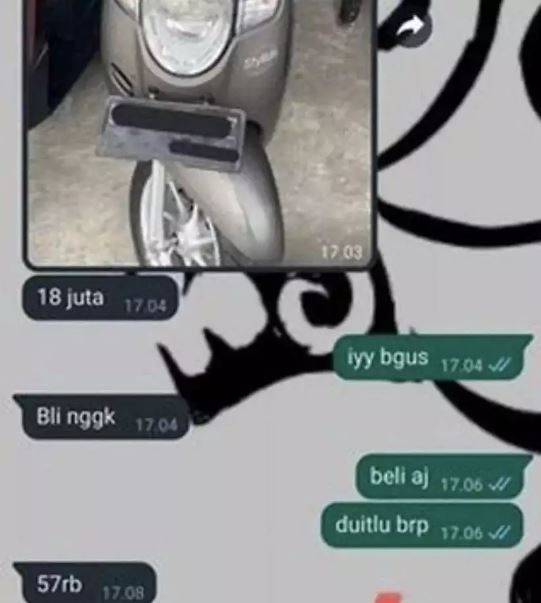 Chat lucu niat ingin pamer Berbagai sumber