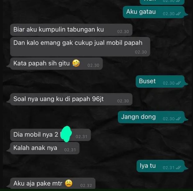 Chat lucu ditanya-tanya gebetan ini cringe Berbagai sumber
