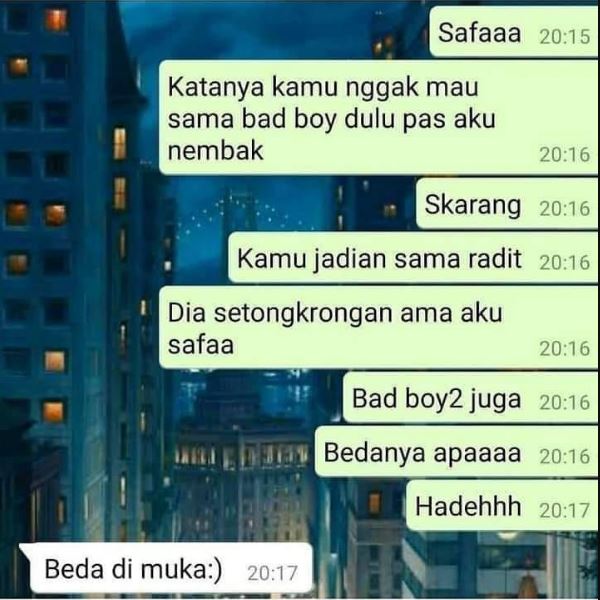 Chat lucu ditanya-tanya gebetan ini cringe Berbagai sumber