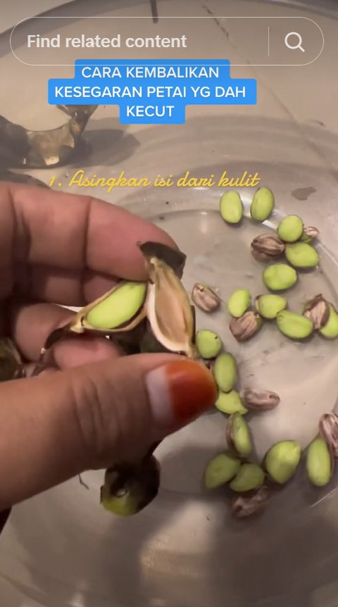 Tak perlu dimasukkan kulkas, begini trik mengembalikan kesegaran petai yang telanjur layu dan lembek