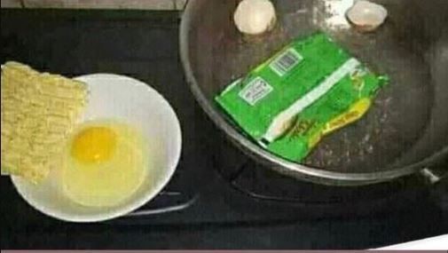 Potret kocak cara masak mi dari berbagai sumber