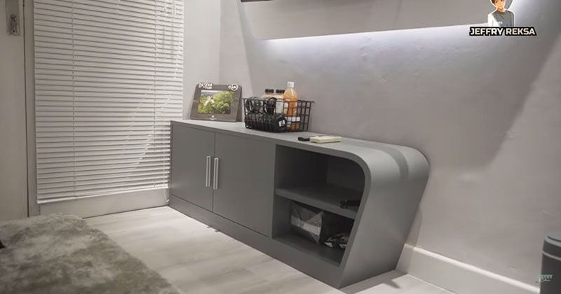 transformasi kamar Jeffry Reksa © YouTube