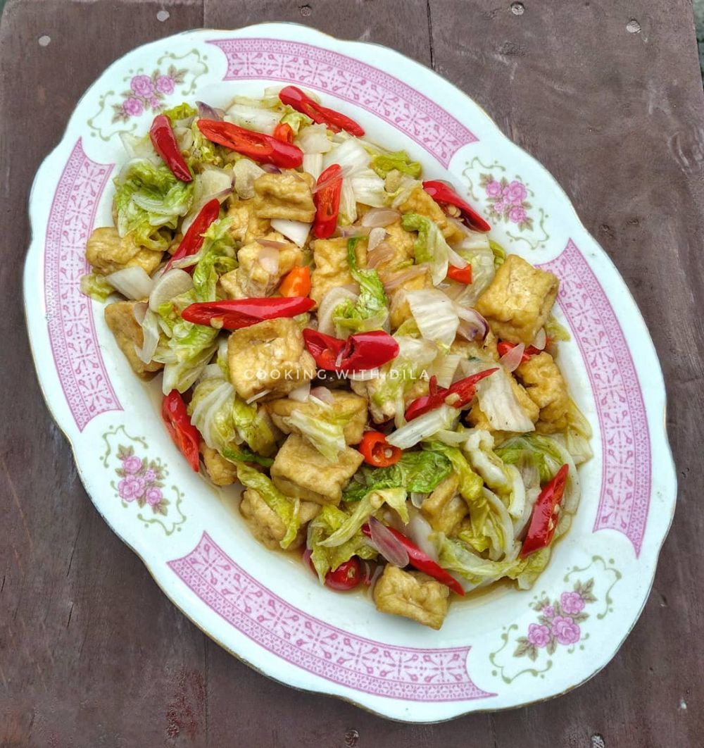 13 Resep tumis tahu putih super enak, mudah dibuat, sederhana, dan menggugah selera