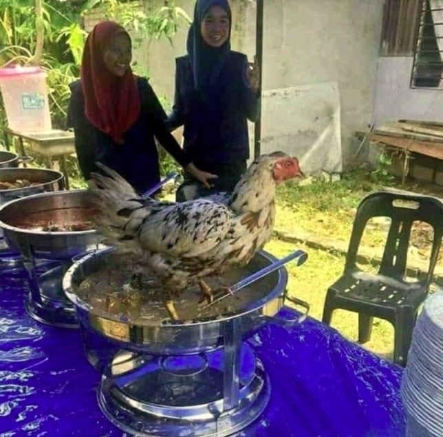 potret kocak kejadian apes makanan di hajatan Berbagai sumber