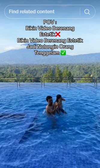 jadi pahlawan dadakan © TikTok