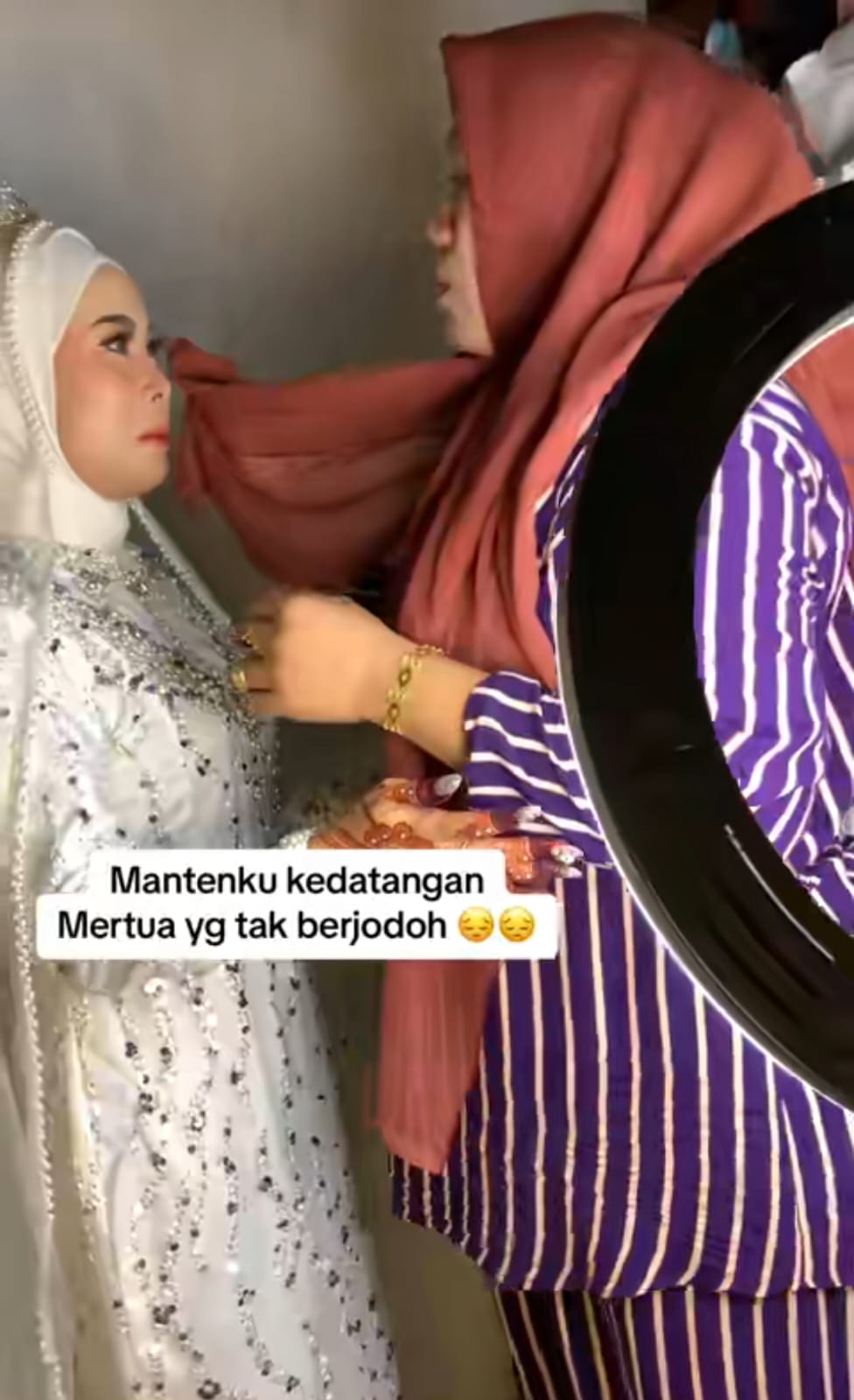 mantan calon mertua datang ke nikahan © TikTok mantan calon mertua datang ke nikahan © TikTok