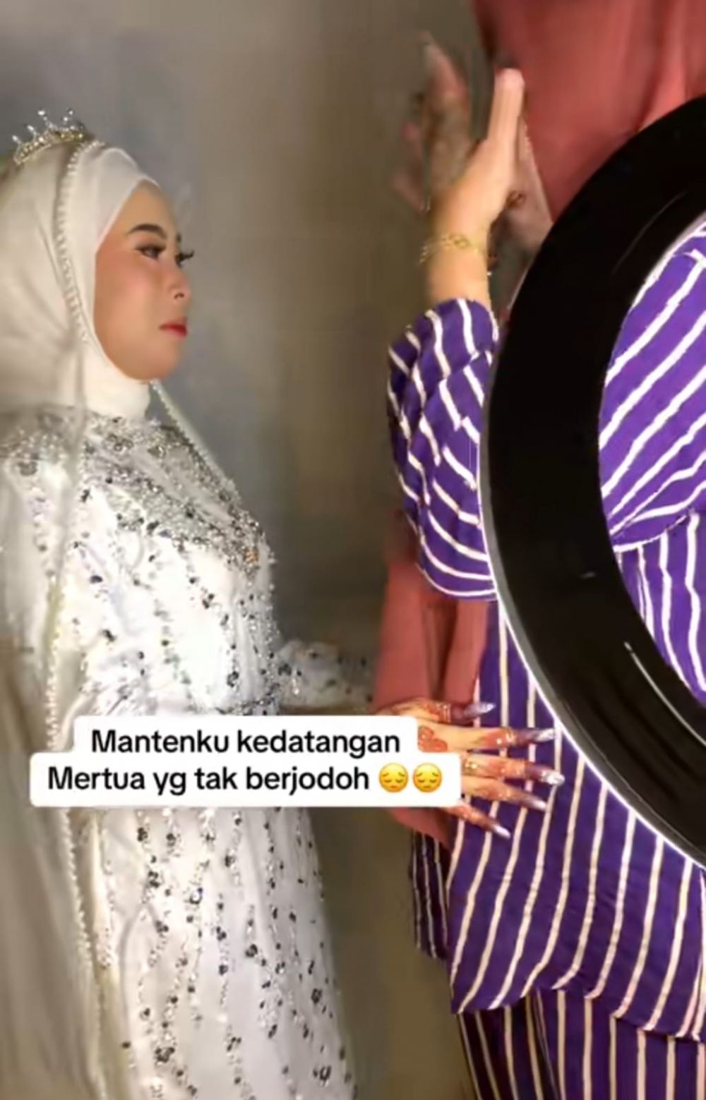 mantan calon mertua datang ke nikahan © TikTok mantan calon mertua datang ke nikahan © TikTok