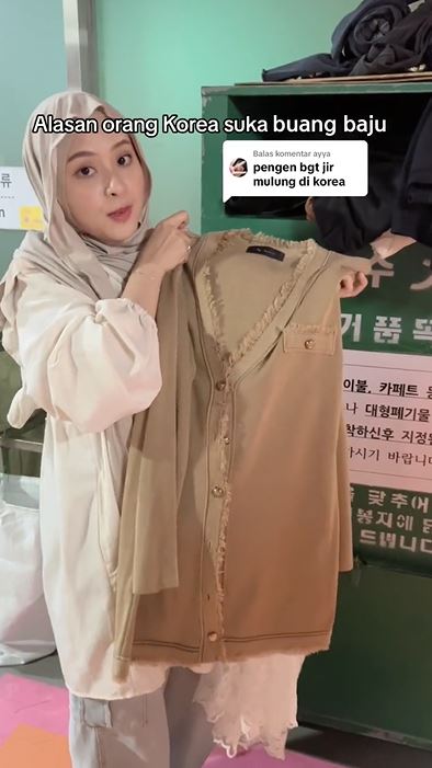 Bianca Kartika mulung baju bekas di Korea Selatan TikTok Bianca Kartika mulung baju bekas di Korea Selatan TikTok
