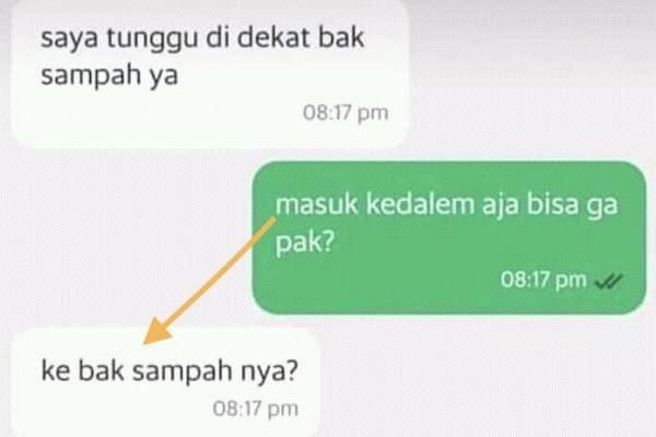 Chat lucu driver ojek online dari berbagai sumber