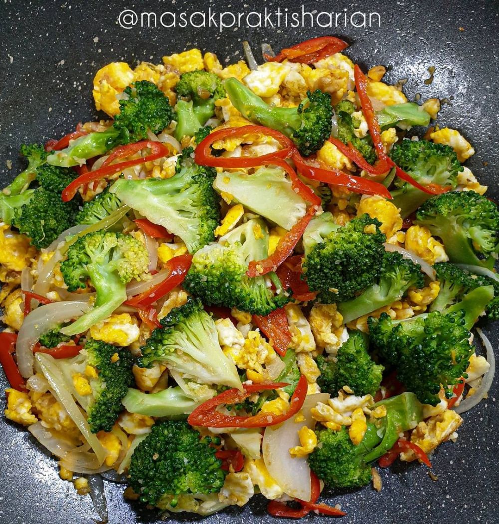 11 Resep brokoli telur, nikmat, sehat, dan bikin nambah nasi