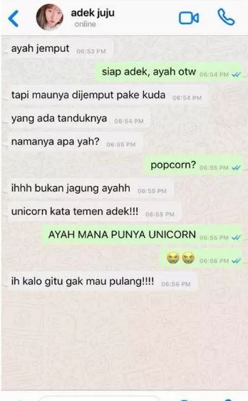 Chat lucu tingkah absurd orang pas minta jemput Berbagai sumber