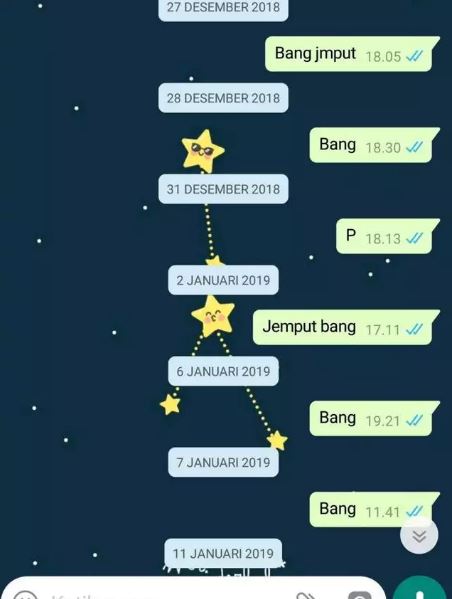Chat lucu tingkah absurd orang pas minta jemput Berbagai sumber