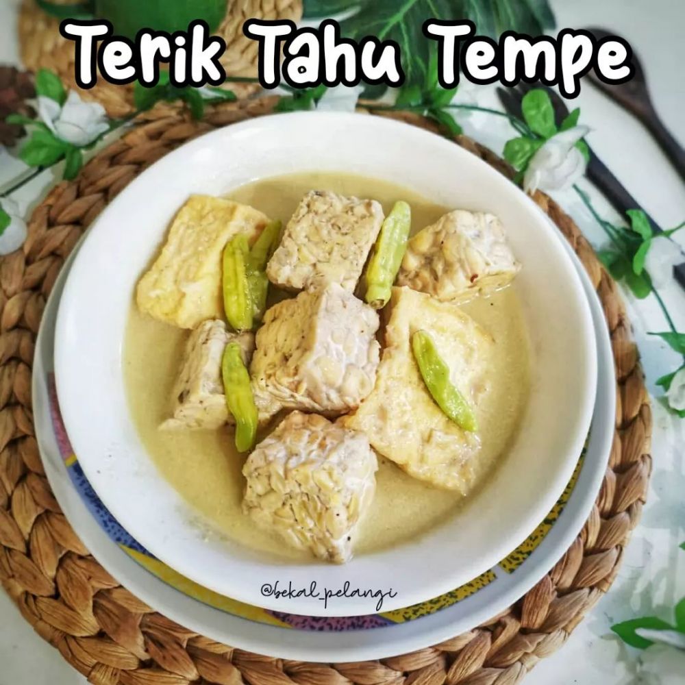 13 Resep sayur tahu santan khas rumahan, gurih, nikmat, dan gampang dibuat