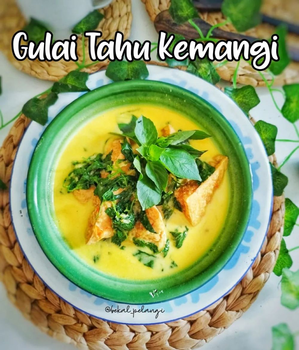 13 Resep sayur tahu santan khas rumahan, gurih, nikmat, dan gampang dibuat