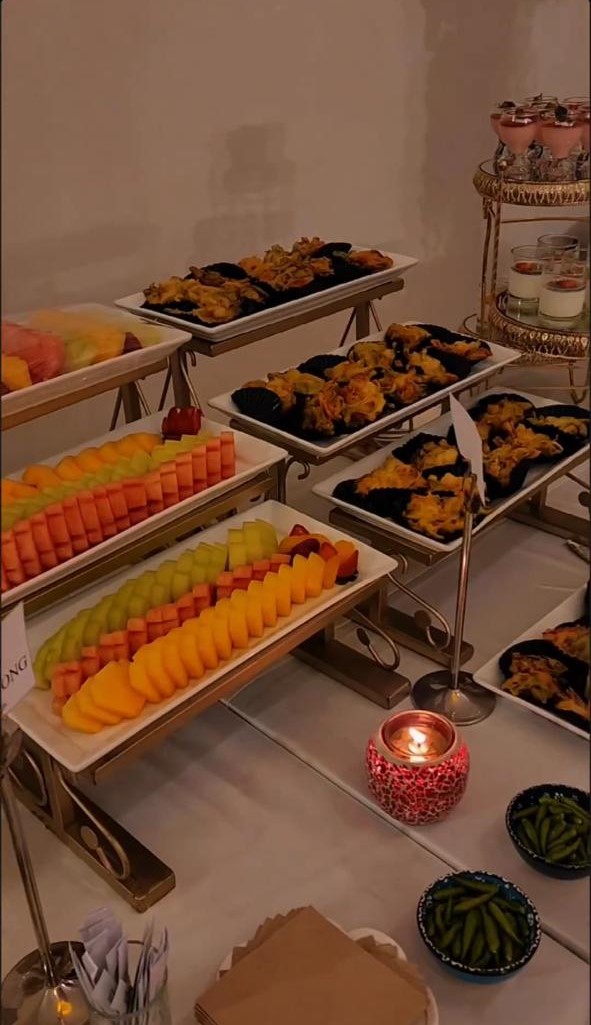 9 Hidangan acara ulang tahun Irish Bella ke-28, lengkap dari jajanan kaki lima sampai ala restoran