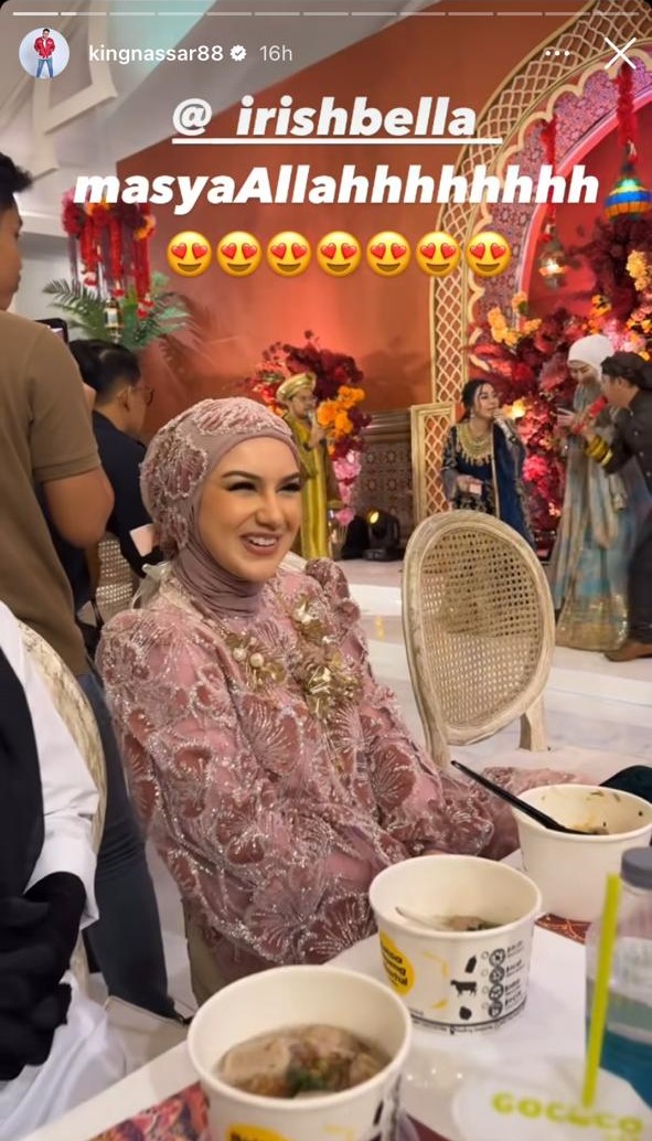 9 Hidangan acara ulang tahun Irish Bella ke-28, lengkap dari jajanan kaki lima sampai ala restoran