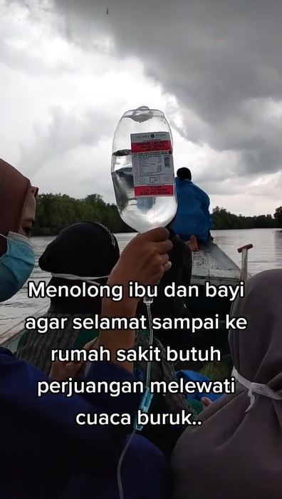 kisah bidan terjang badai demi pasien TikTok