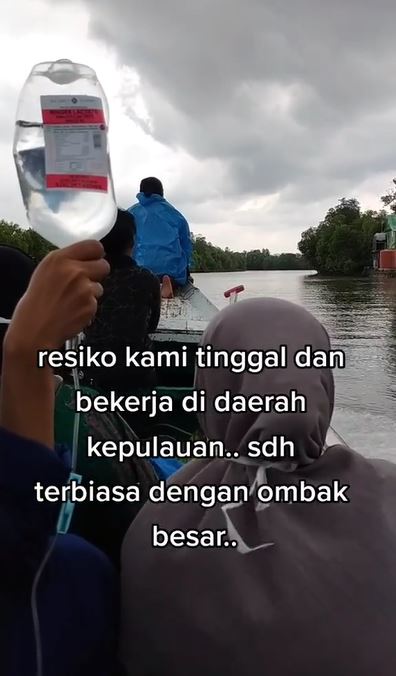 kisah bidan terjang badai demi pasien TikTok