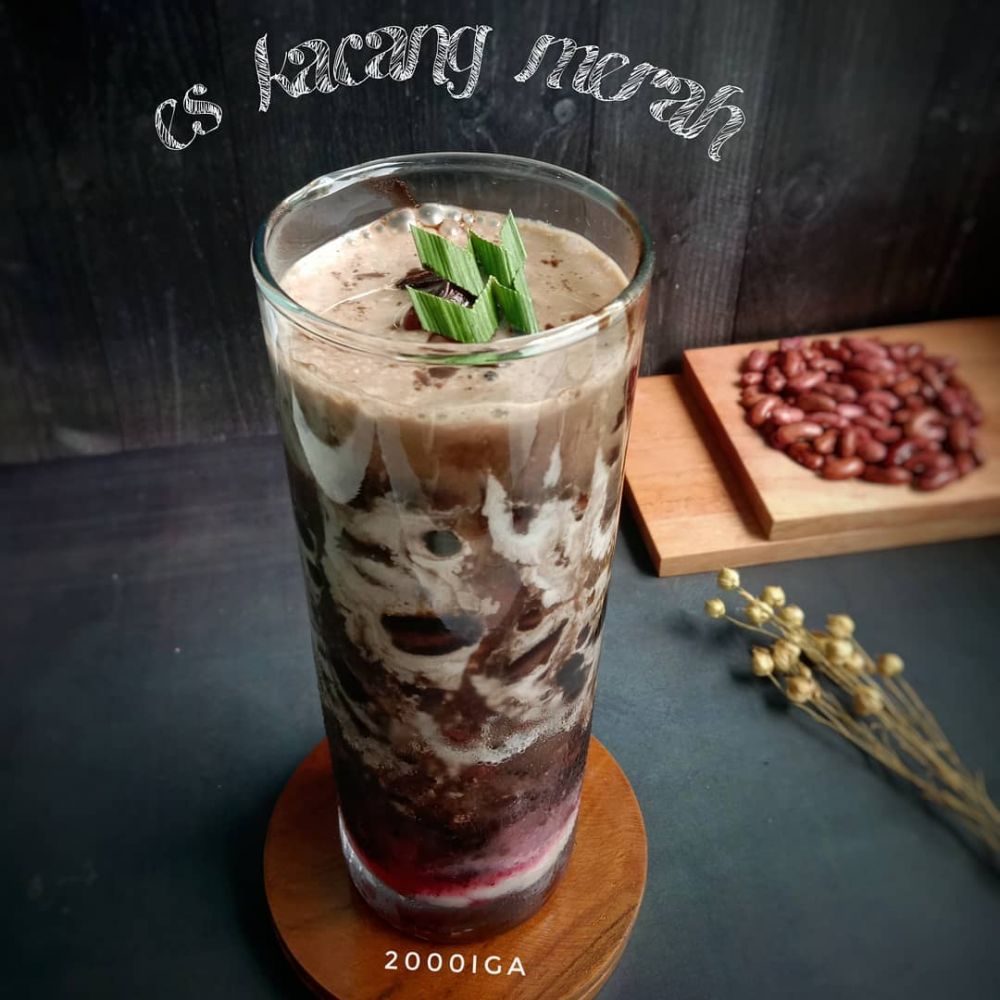 13 Resep minuman berbahan kacang merah, enak, legit, dan menyegarkan