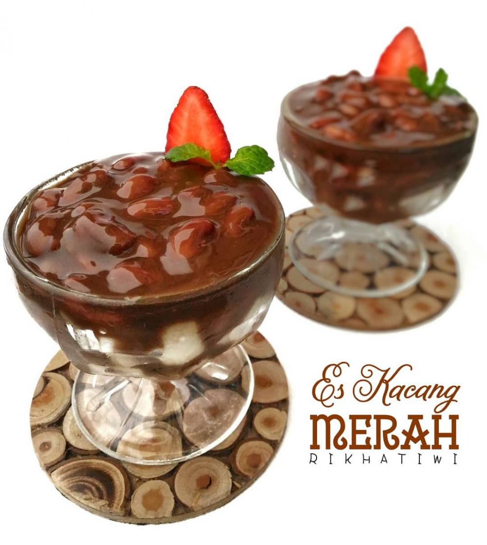 13 Resep minuman berbahan kacang merah, enak, legit, dan menyegarkan