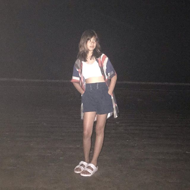 Gaya modis Safeea anak Ahmad Dhani © Instagram