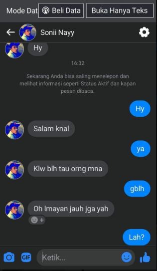 Chat lucu orang ngajak kenalan Berbagai sumber