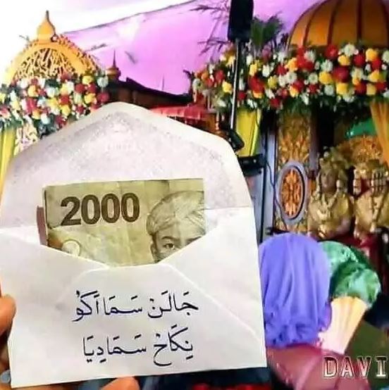 Potret kocak tulisan di amplop Berbagai sumber