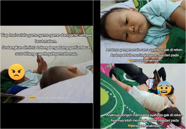 kisah istri telantarkan suami hingga anaknya wafat TikTok