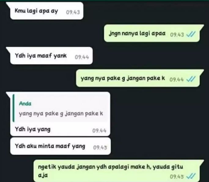 Chat lucu serba salah dari berbagai sumber