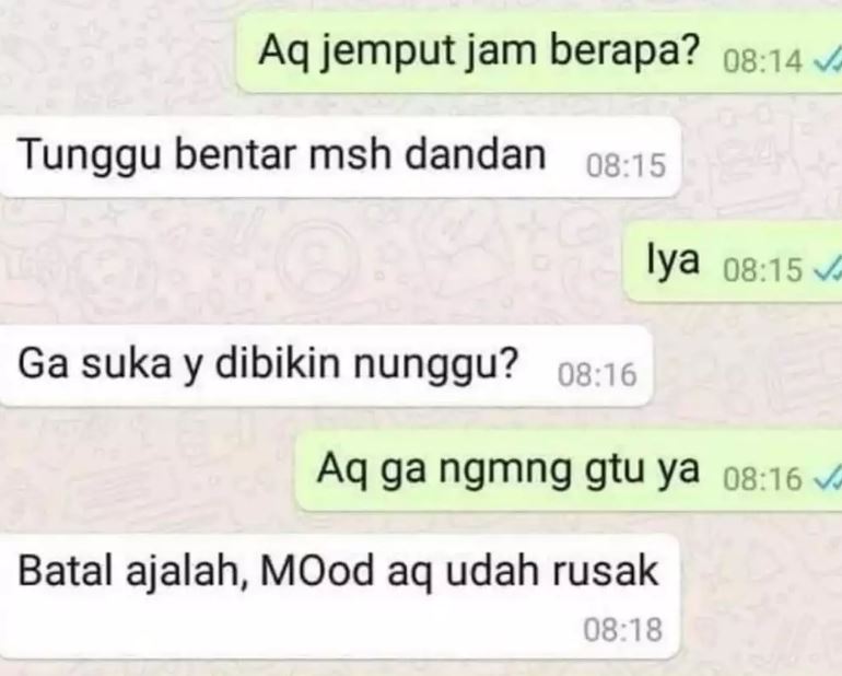 Chat lucu serba salah dari berbagai sumber