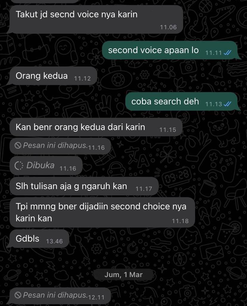 chat lucu orang berusaha pakai bahasa inggris berbagai sumber